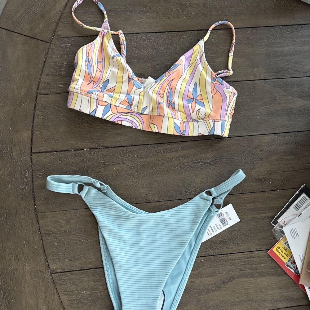 PacSun Multicolor Bikini Set